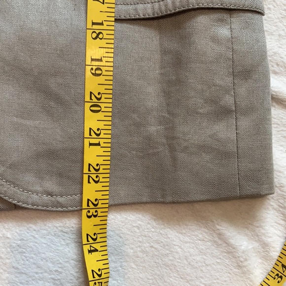 J. Crew Classic Schoolboy Blazer Size 2 Tan Linen - Picture 12 of 12